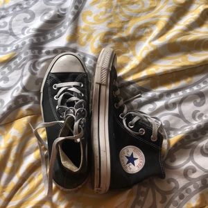 Black High Top Converse